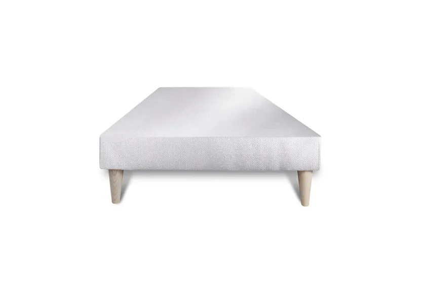 Ensemble Matelas Sommier 90x200 cm - Sommier Blanc (déjà monté) - Ultra