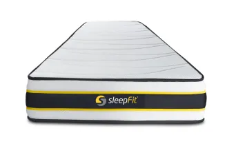 Matelas 100x190 cm Ressorts ensachés et Mémoire de forme - Flexy